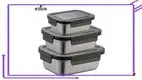 ZHENNENG Stainless Steel Bento Lunch Box - Durable and Safe Steel Tiffin Box 1