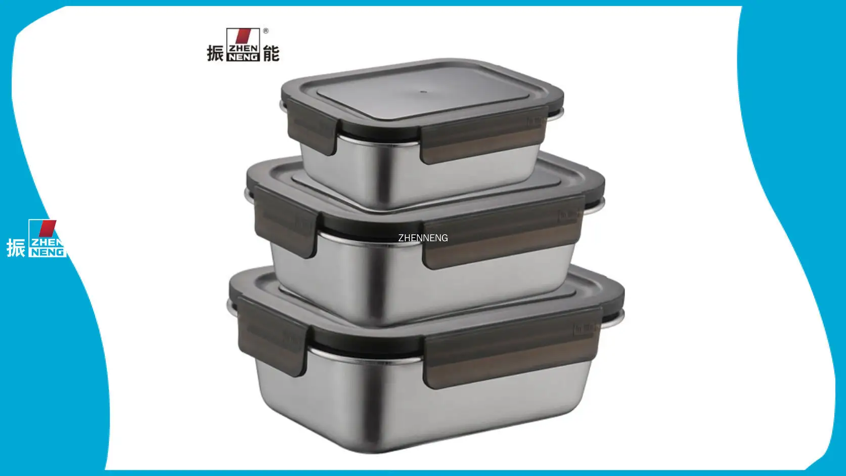 ZHENNENG | Wholesale wholesale stainless steel food containers factory 1