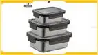 600ml Stainless Steel Leakproof Bento Lunch Box 1