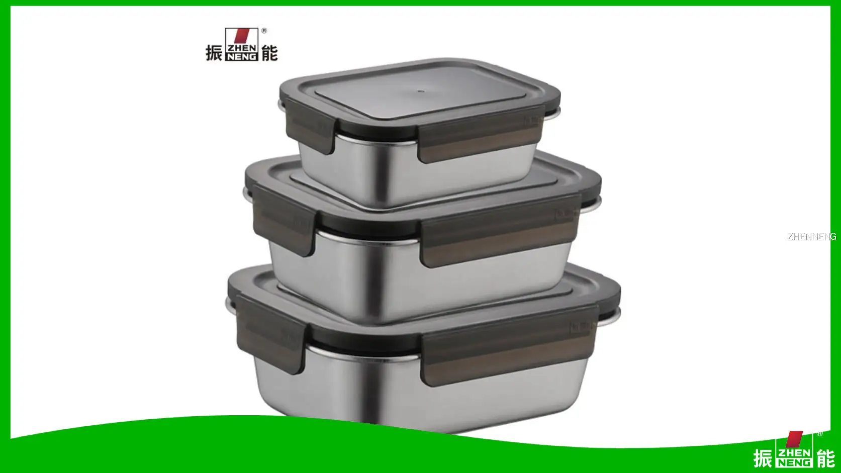 حاويات وجبات خفيفة من الفولاذ المقاوم للصدأ - عالية الكفاءة وموفرة للتكاليف 1