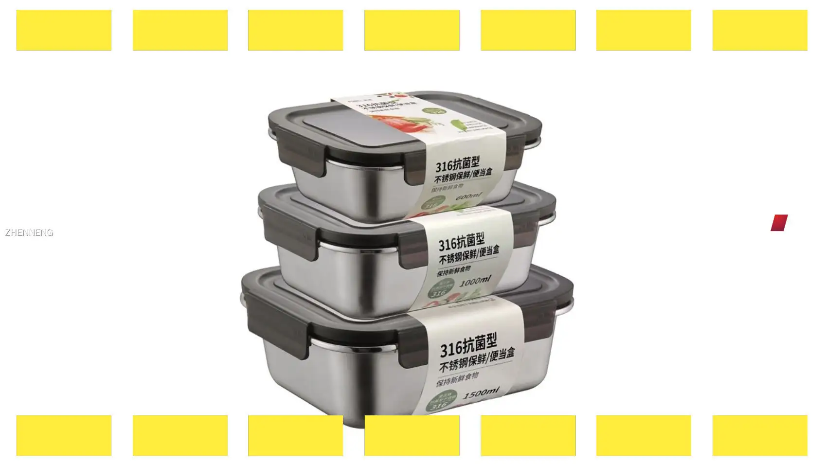 علبة غداء بينتو للأطفال من الفولاذ المقاوم للصدأ - أفضل مكان لتخزين الطعام 1