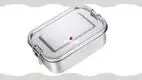 Leak-proof Stainless Steel Lunch Box - Customizable Size 1