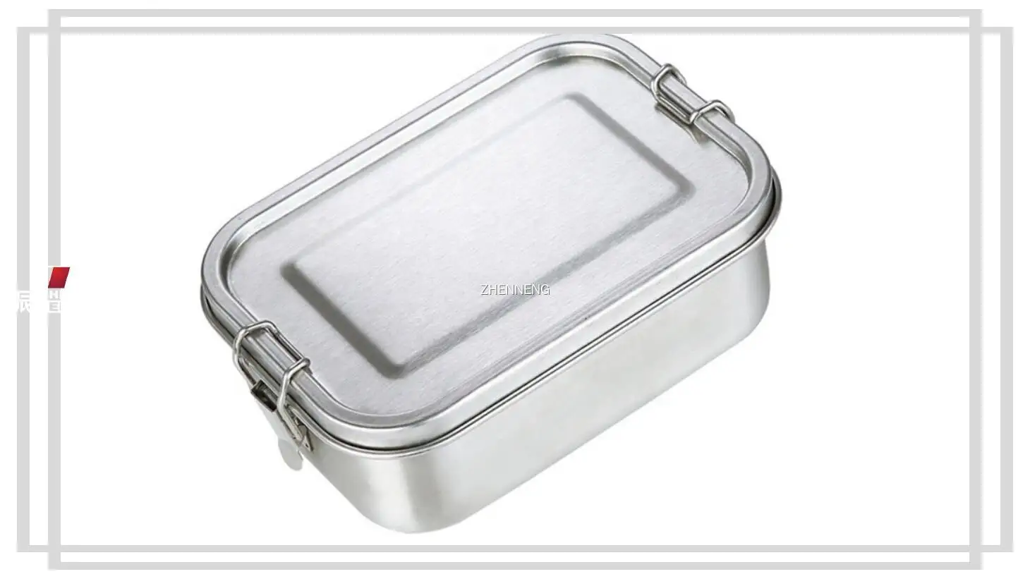 Premium 304 Stainless Steel Lunch Box - Leak-proof & Double-layered 1