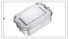 Premium 304 Stainless Steel Lunch Box - Leak-proof & Double-layered 1