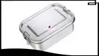 304 Stainless Steel Rectangular Leak-proof Lunch Box - Customizable Specifications 1