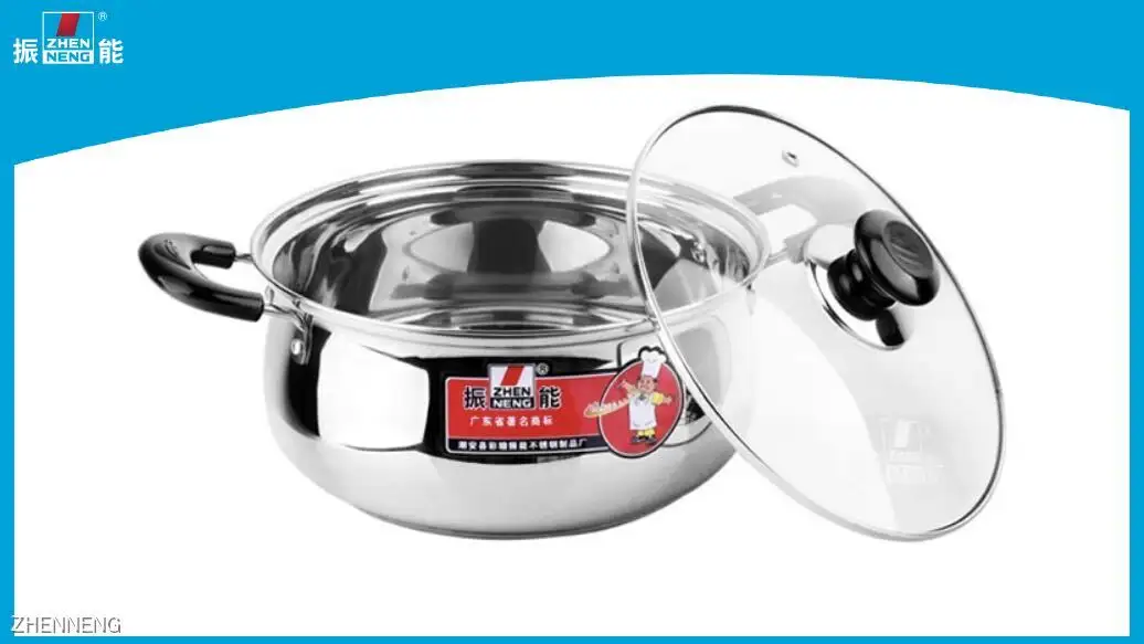ZHENNENG Stainless Steel Shabu Hot Pot - Superior Quality and Customizable Specifications 1
