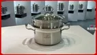 High-Quality Stainless Steel Soup Pot with Steamed Grids 1