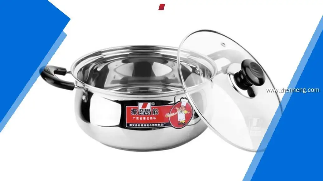 ZHENNENG- Stainless Steel Deep Casserole Pot 1