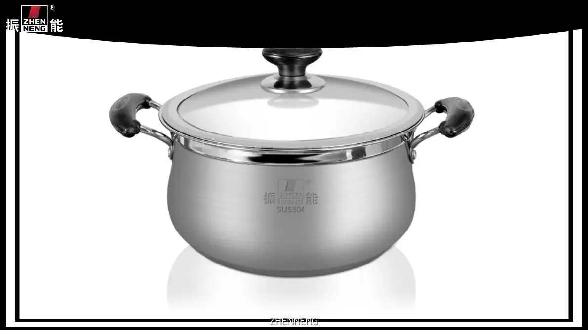 Premium Stainless Steel Drum Soup Pot with Customizable Specifications 1