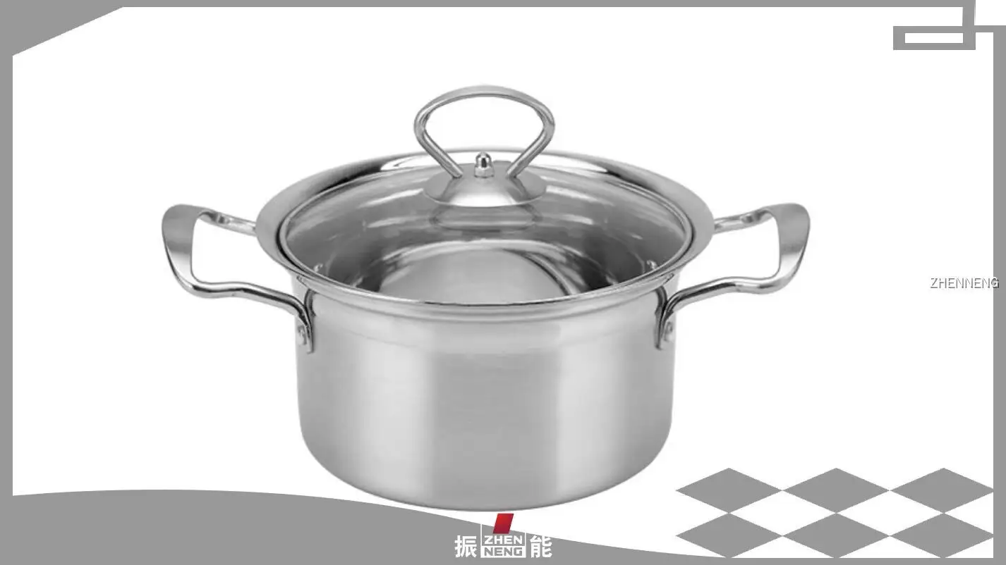 16 cm Edelstahl-Kochtopf für Suppen – Hochwertiger Schmortopf 1