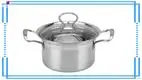 High Quality Stainless Steel Soup Pot with Double Handles 1