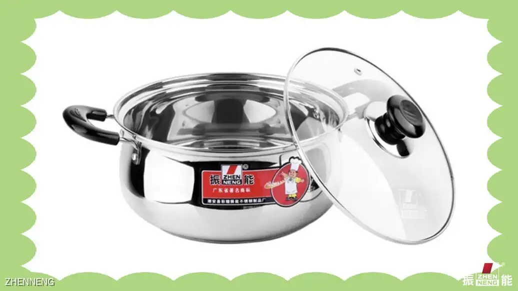 Stainless Steel Soup Pot with Bakelite Handle - Ultimate Hot Pot Cooker 1