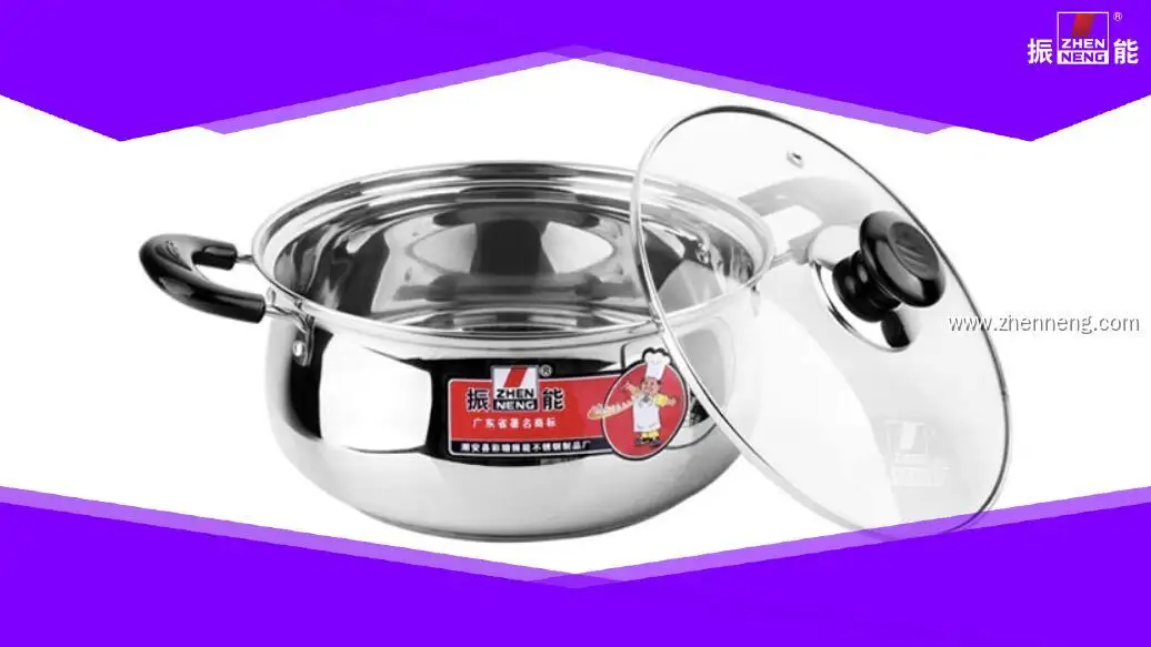 14cm Stainless Steel Soup Pot- Double Handled Cookware 1