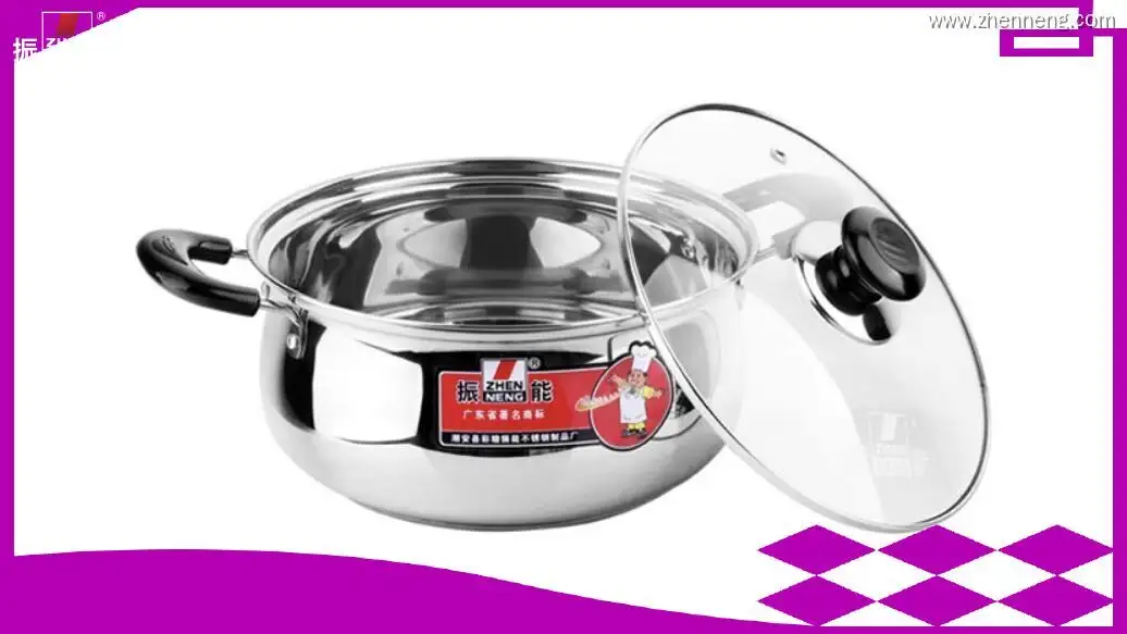 16cm Stainless Steel Drum-Shaped Soup Pot - High Quality Good Helper 1