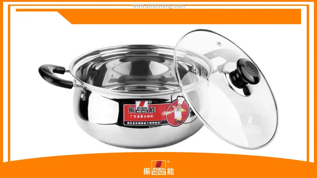 16cm Stainless Steel Soup Pot - High Efficiency & Quality - Customizable Specs - Ideal for Home, Hotel, Restaurant - Manufacturer 1