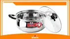 16cm Stainless Steel Soup Pot - High Efficiency & Quality - Customizable Specs - Ideal for Home, Hotel, Restaurant - Manufacturer 1
