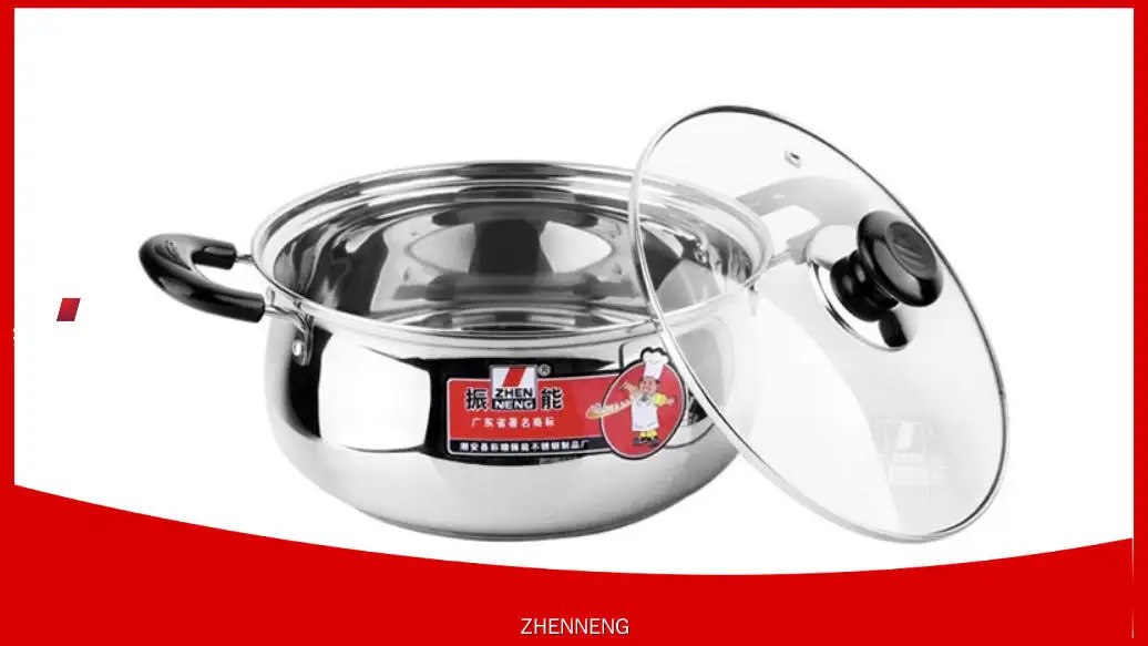 ZHENNENG | ODM stainless steel soup pot Manufacturer 1