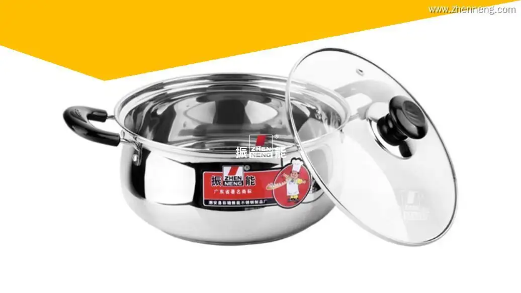 Stainless Steel Soup Pot With Glass Lid - Superior Quality 1