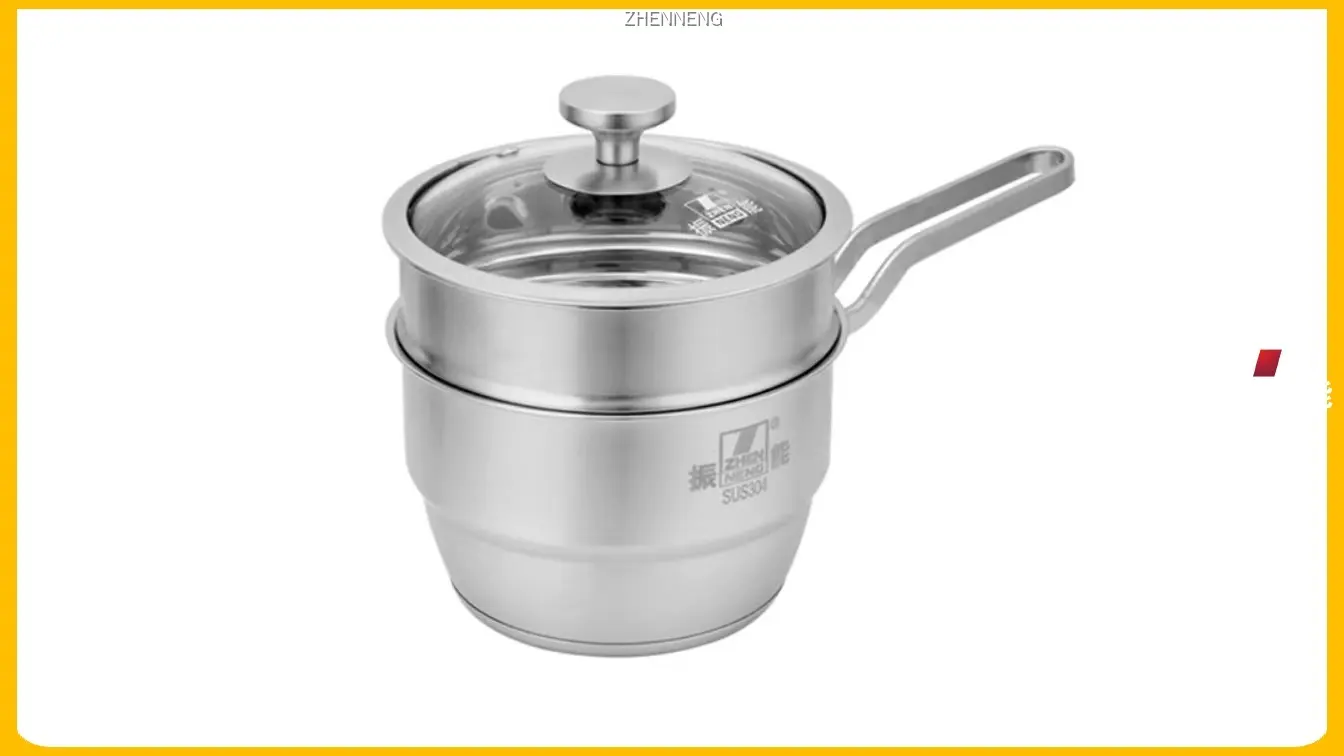 Custom Stainless Steel Milk Pot - High-Quality & Efficient 1