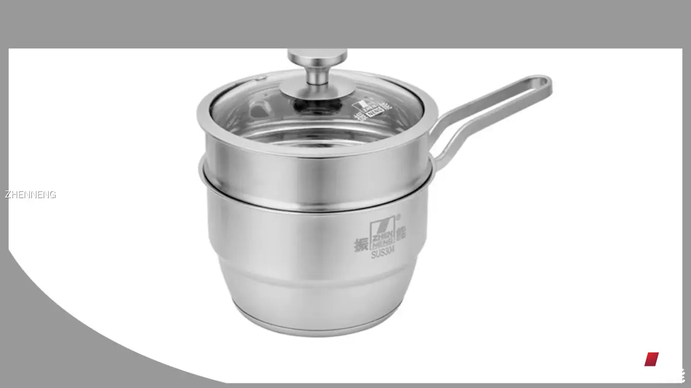ZHENNENG Custom Steel Milk Pot - High-Quality, Customizable Sauce Pan 1