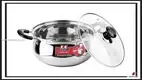 Stainless Steel Insulated Casserole with Double-Bottom 14cm Soup Pot 1