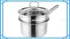 고품질 스테인리스 스틸 우유 끓이기 냄비 1