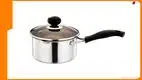 16cm Stainless Steel Milk Pan with Long Bakelite Handle - High-Quality and Customizable 1