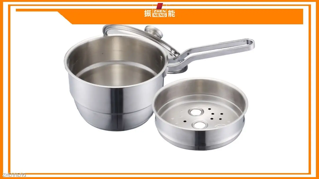 Stainless Steel Milk Cooker with Steaming Cage - High Quality & Customizable 1