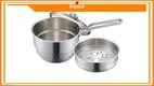 Stainless Steel Milk Cooker with Steaming Cage - High Quality & Customizable 1