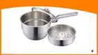 18CM Stainless Steel Milk Cooker - Small Milk Pan 1