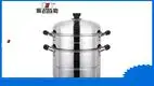 Stainless Steel Double Bottom Steamer Pan 1