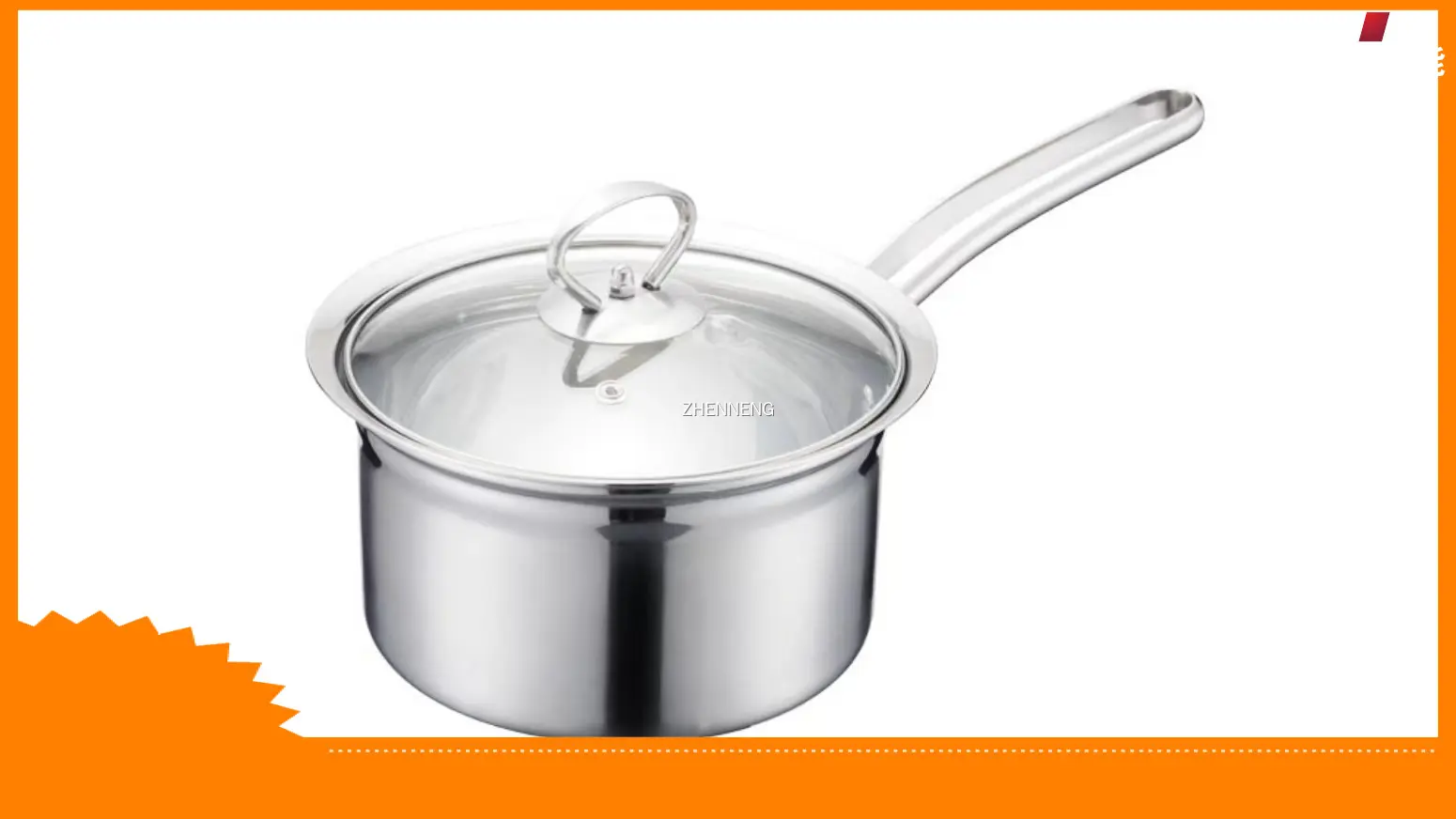 16cm Heat Resistant Stainless Steel Milk Pot with Long Handle - Superior Quality, Customizable Specifications, OEM/ODM Services - Ideal for Steaming 1