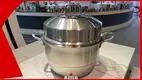 34cm Stainless Steel Steamer Pot 1