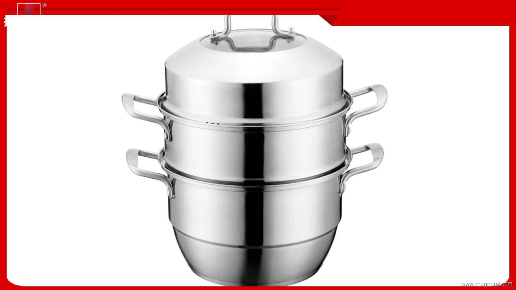 Best Small Steamer Pot - 26cm Stainless Steel Cookware Set 1