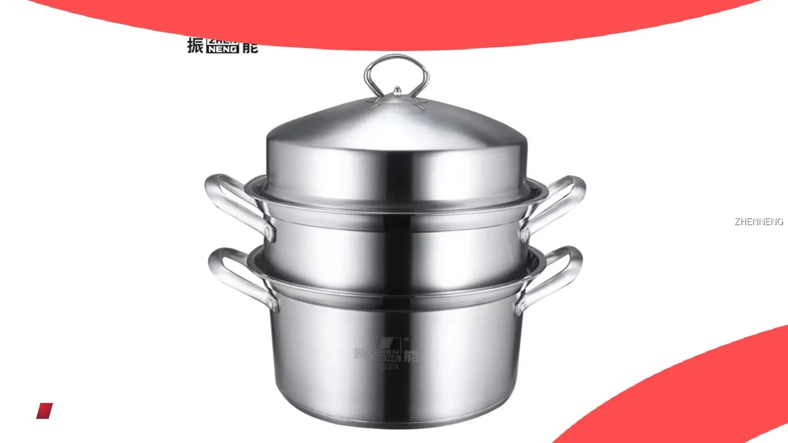 Food-Grade Stainless Steel Steamer Pot 1