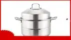 26cm Stainless Steel Food Steamer with Double Handles - Superior Quality 1