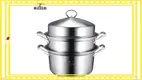 26cm Stainless Steel Multi-Function Steamer & Cooking Pot 1