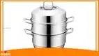 3-Layer Stainless Steel Steamer Pot | Customizable Options | High-Quality & Durable 1