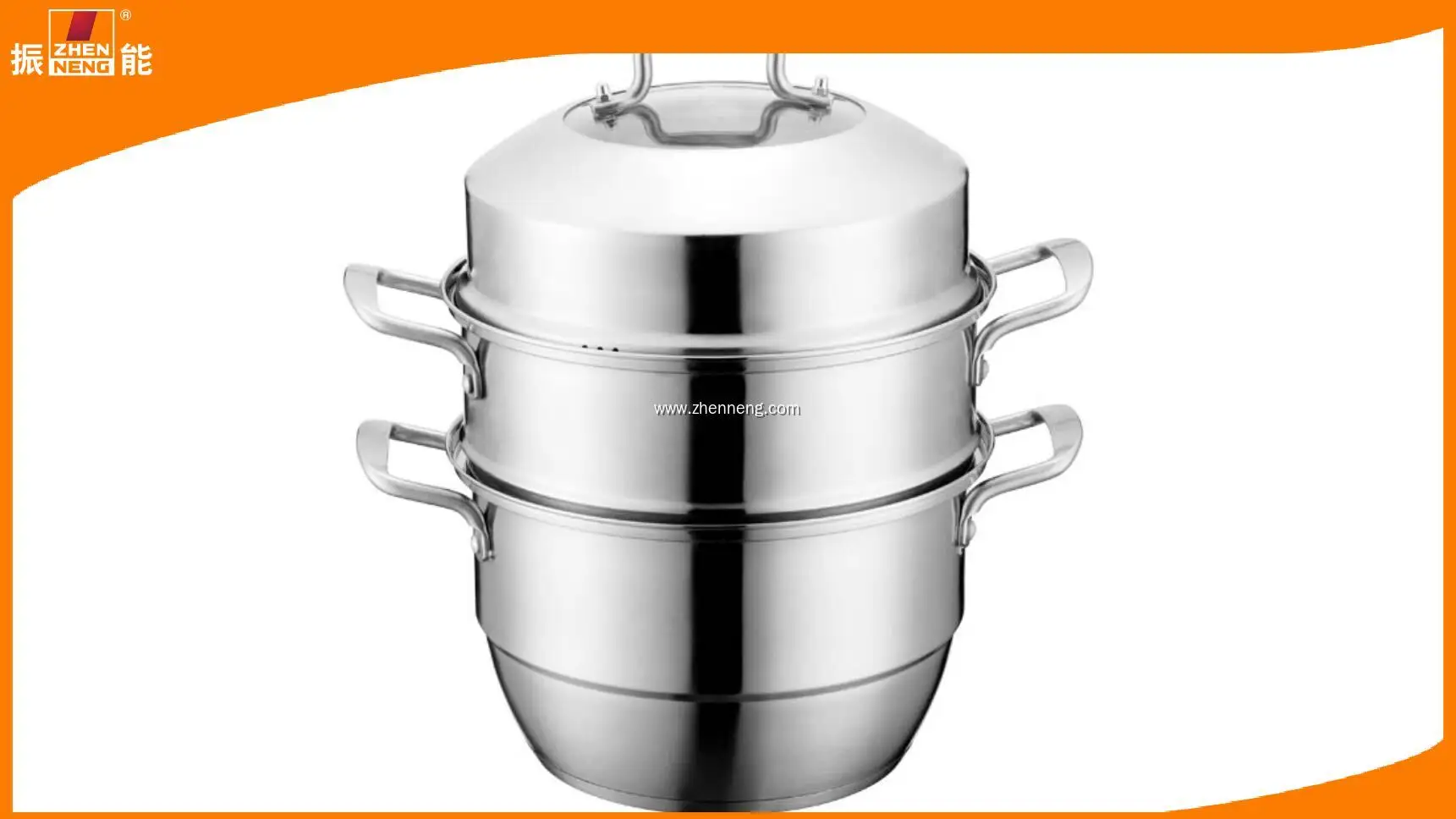 Stainless Steel 3-Tier Steamer Pot1 1