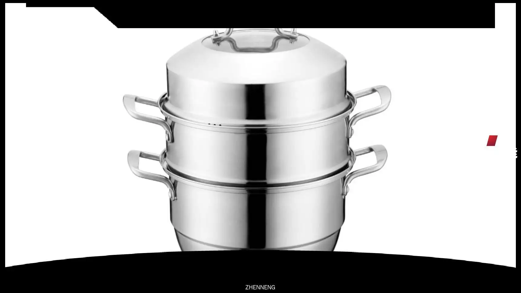 3 Tier Cooking Pots - Stainless Steel Steamer Pot 1