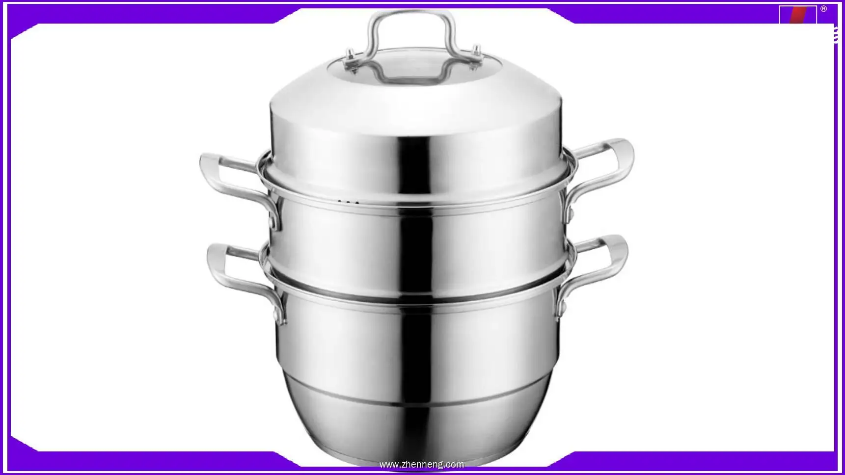 3 Layer Stainless Steel Steamer 1