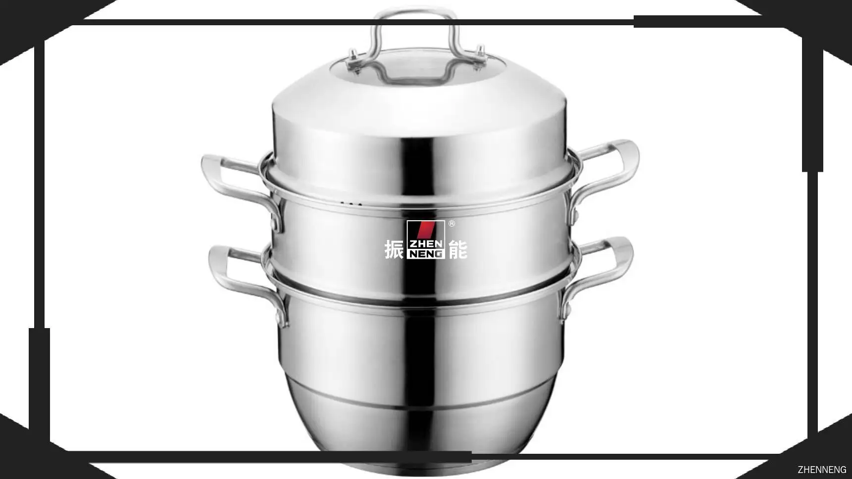 3 Tier Steamer Pan - High Quality Stainless Steel Pot 1
