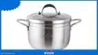 2 Tier Stainless Steel Steamer Pot- Superior Quality & Performance 1