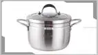 2 Tier Stainless Steel Steamer Pot - Superior Quality & Performance 1