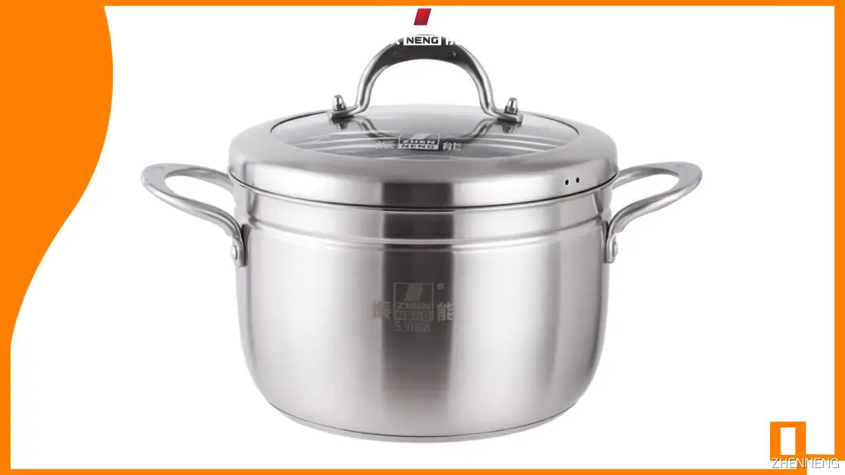 22cm Stainless Steel 2-Tier Steamer Pot 1