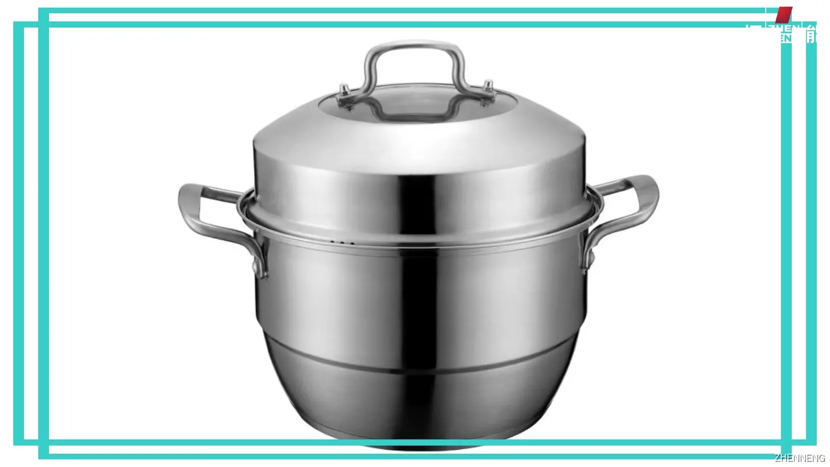 26cm 2-Tier Stainless Steel Steamer Pot – Durable, Healthy Cooking 1