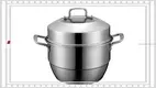 26cm 2-Tier Stainless Steel Steamer Pot - Healthy Meal Prep 1