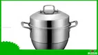 26cm 2-Tier Stainless Steel Steamer Pot – Durable, Healthy Cooking1 1