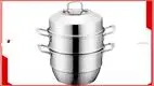 3 Tier Stainless Steel Cookware Steamer - Customizable Kitchenware with Quality Performance 1