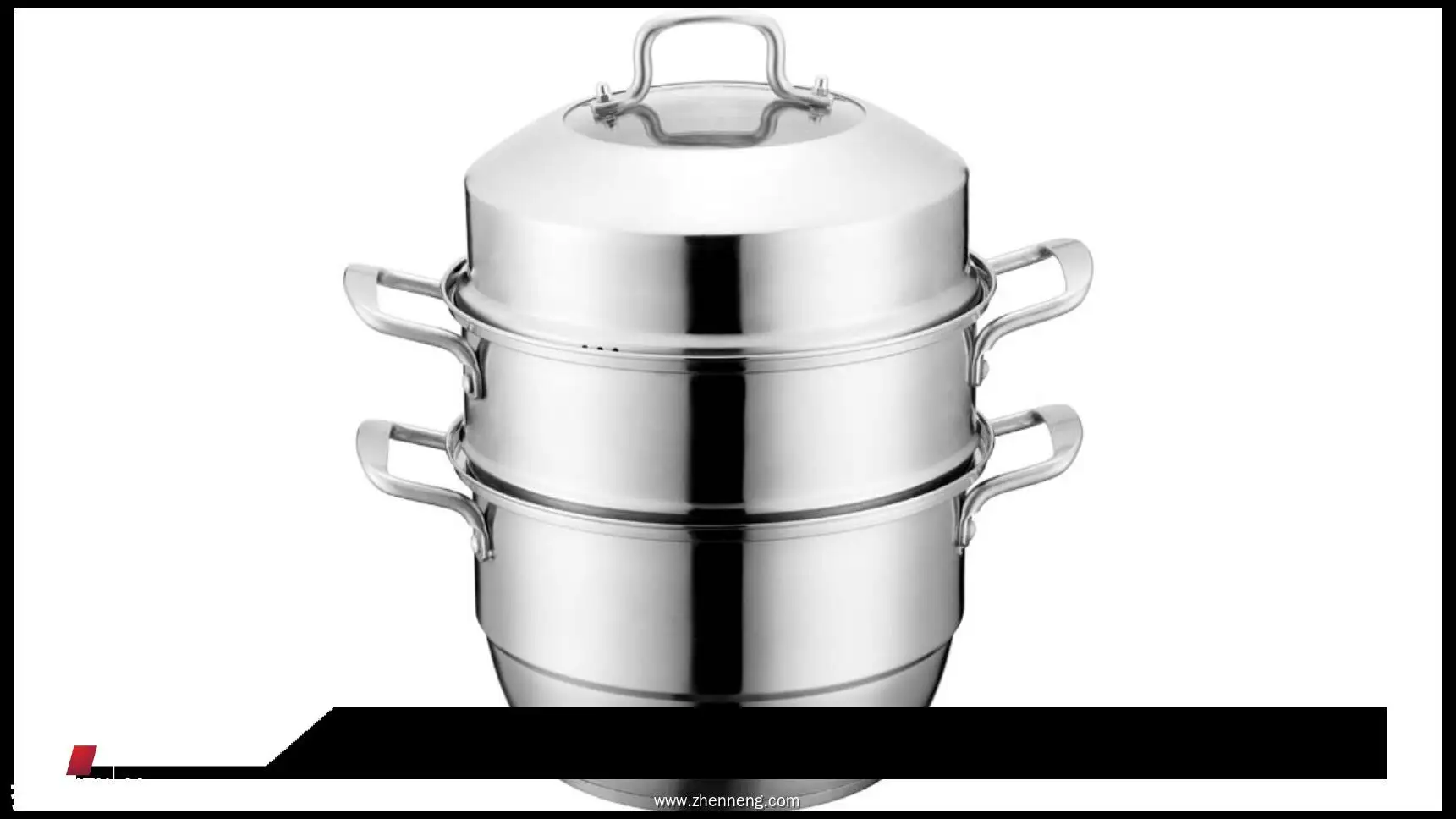 3 Tier Pot Steamer - Stainless Steel Multi-purpose Cookware 1